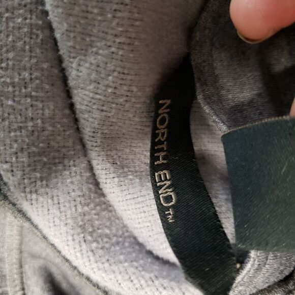 Santa Anita racetracks gray zip up athletic jacket - Picture 3 of 6